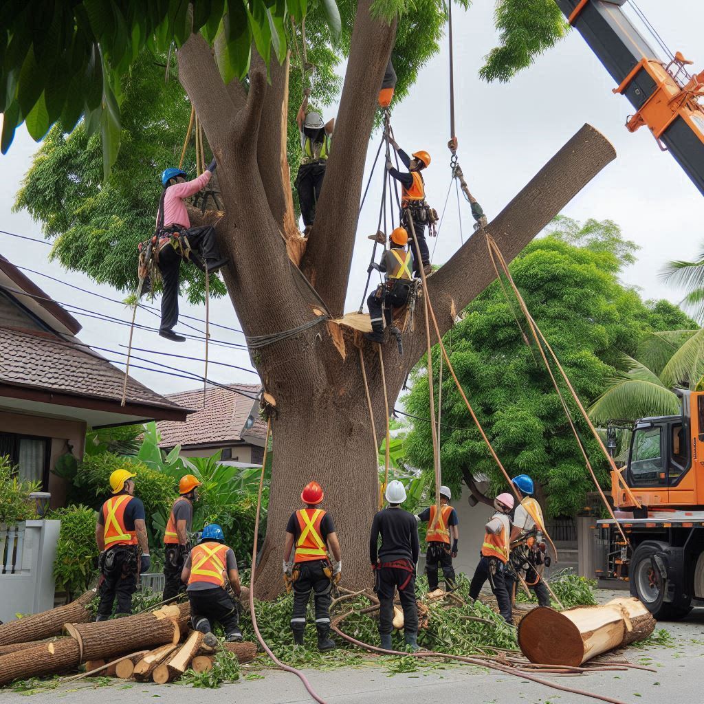 Professional Large Tree Removal Services In Canton Massachusetts
